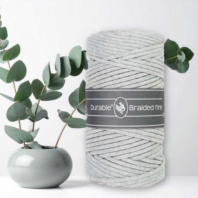 Durable Braided Fine 2228 Silver Gray - szürke zsinórfonal