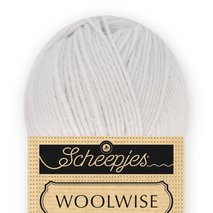 ScheepjesScheepjes Woolwise 702 Misty Silver - szürke merinói gyapjú fonal - wool yarn Woolwise 701 Pure White - fehér merinói gyapjú fonal - wool yarn