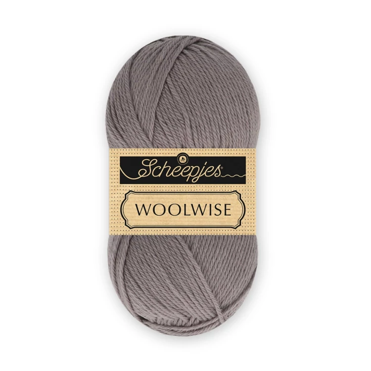 Scheepjes Woolwise 704 Slate Grey - Szürke merinói gyapjú fonal - wool yarn