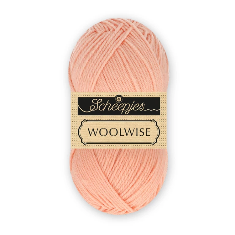 Scheepjes Woolwise 720 Apricot - barackszín merinói gyapjú fonal - wool yarn