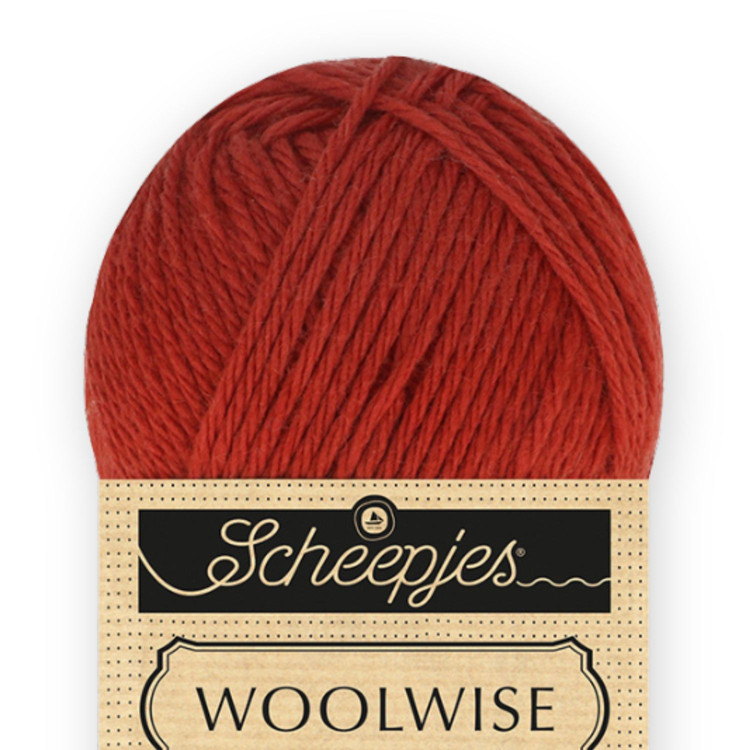 Scheepjes Woolwise 733 Chestnut - gesztenyeszín gyapjú fonal