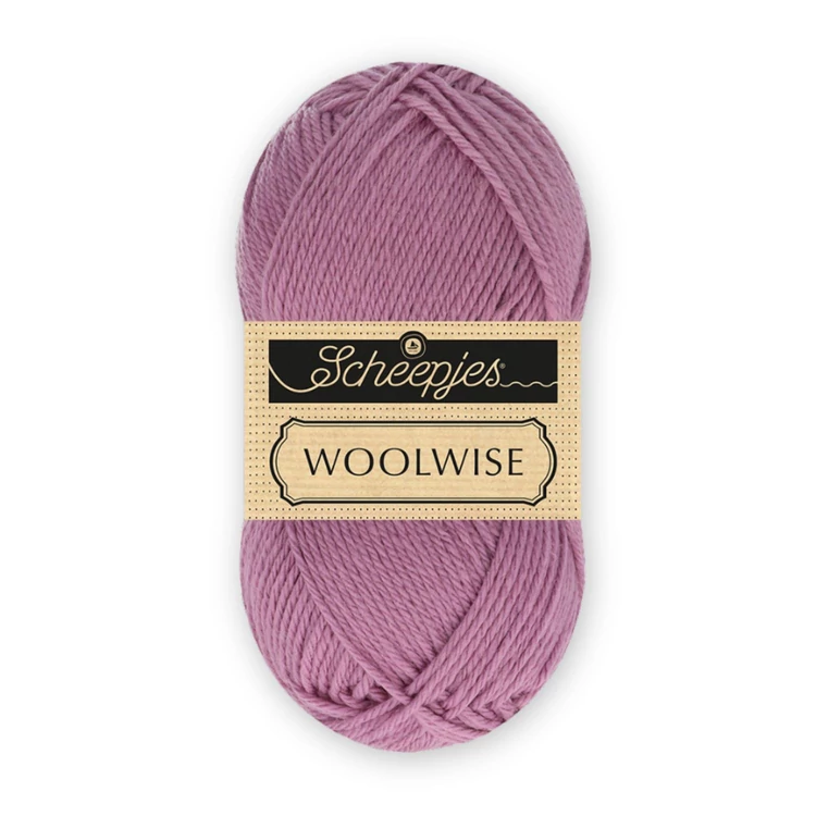 Scheepjes Woolwise 739 Regal Purple - lila merinói gyapjú fonal - wool yarn