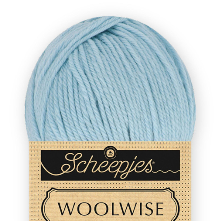 Scheepjes Woolwise 743 Frosty Sky - kék gyapjú fonal Scheepjes Woolwise 743 Frosty Sky - kék gyapjú fonal