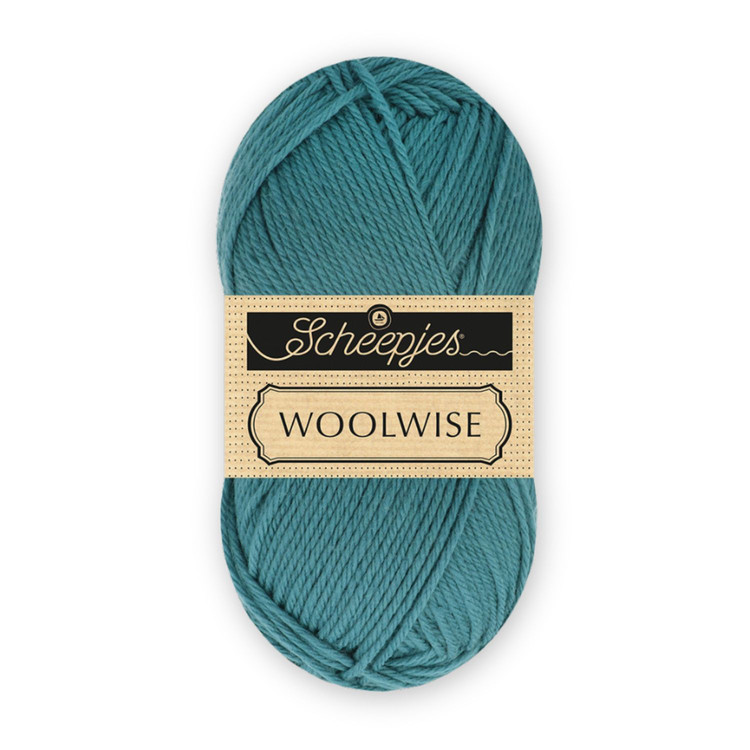 Scheepjes Woolwise 746 Sea Spray - türkiz gyapjú fonal Scheepjes Woolwise 746 Sea Spray - türkiz gyapjú fonal