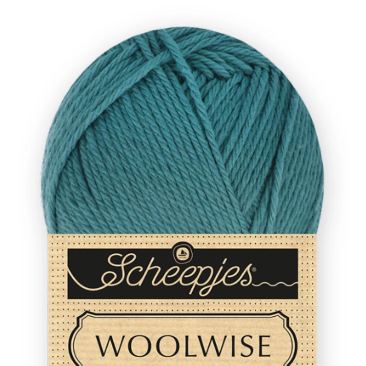 Scheepjes Woolwise 746 Sea Spray - türkiz merinói gyapjú fonal - wool yarn