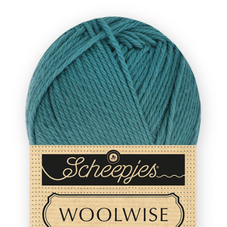 Scheepjes Woolwise 746 Sea Spray - türkiz gyapjú fonal Scheepjes Woolwise 746 Sea Spray - türkiz gyapjú fonal
