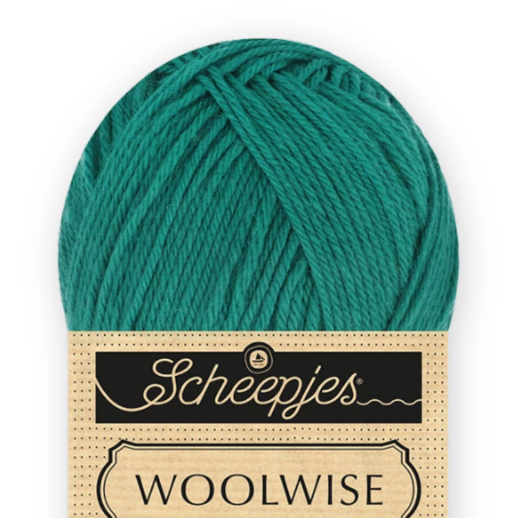 Scheepjes Woolwise 753 Mossy Glen - zöld merinói gyapjú fonal - wool yarn