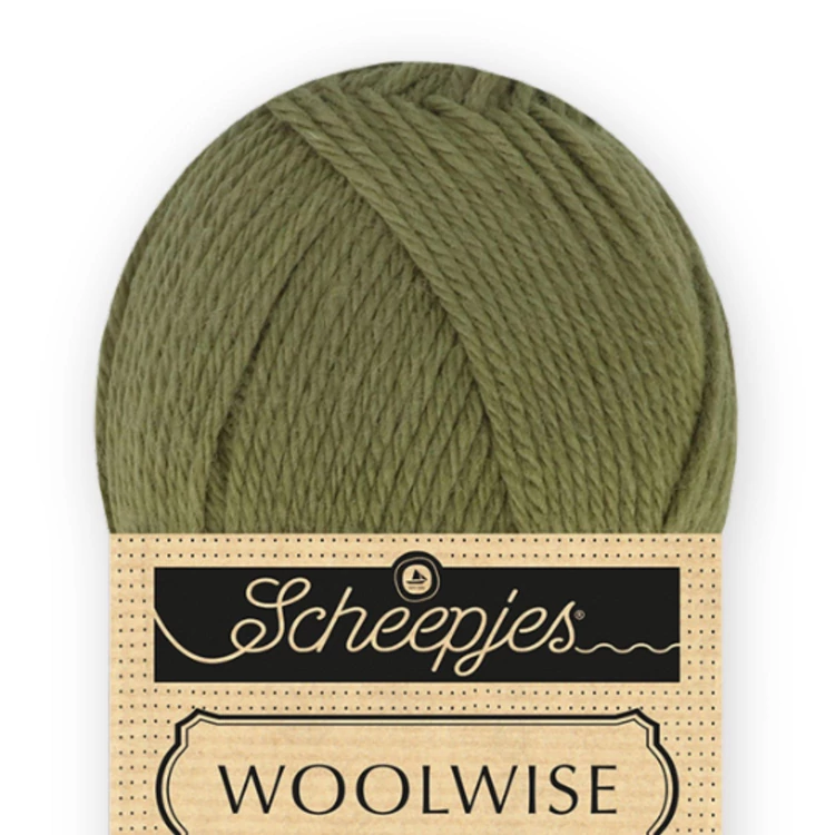 Scheepjes Woolwise 759 Deep Moss - mohazöld merinói gyapjú fonal - wool yarn