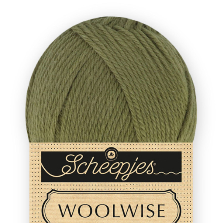 Scheepjes Woolwise 759 Deep Moss - mohazöld gyapjú fonal