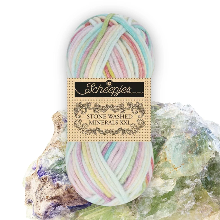 Scheepjes Stone Washed XXL 914 Beryl Blaze - színátmenetes vastag fonal