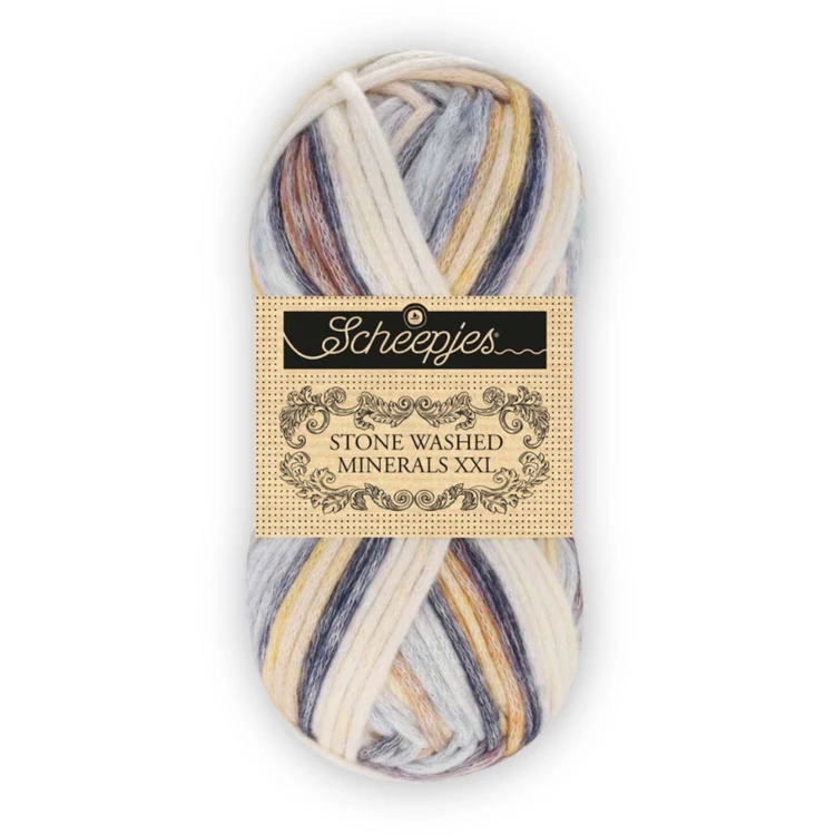 Scheepjes Stone Washed XXL 919 Cobalt Copper - színátmenetes vastag fonal