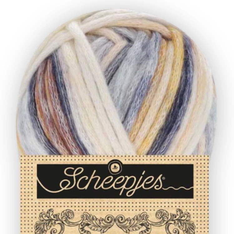 Scheepjes Stone Washed XXL 919 Cobalt Copper - színátmenetes vastag fonal