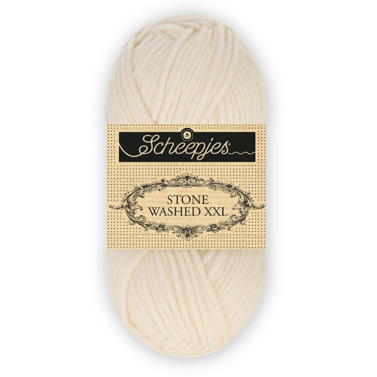 Scheepjes Stone Washed XXL 841 Moon Stone - fehér fonal