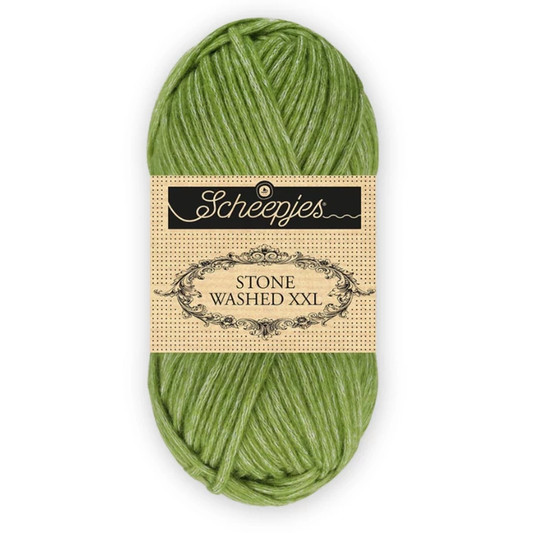 Scheepjes Stone Washed XXL 846 Canada Jade - zöld vastag fonal