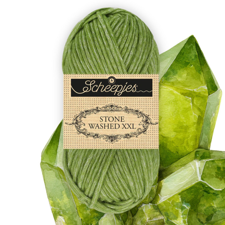 Scheepjes Stone Washed XXL 846 Canada Jade - zöld fonal