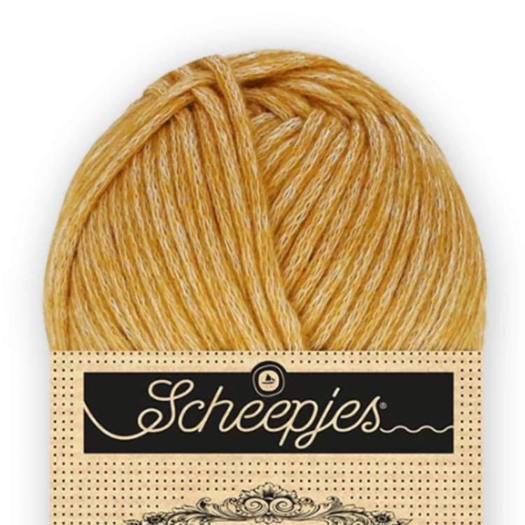Scheepjes Stone Washed XXL 849 Yellow Jasper - mustársárga vastag fonal
