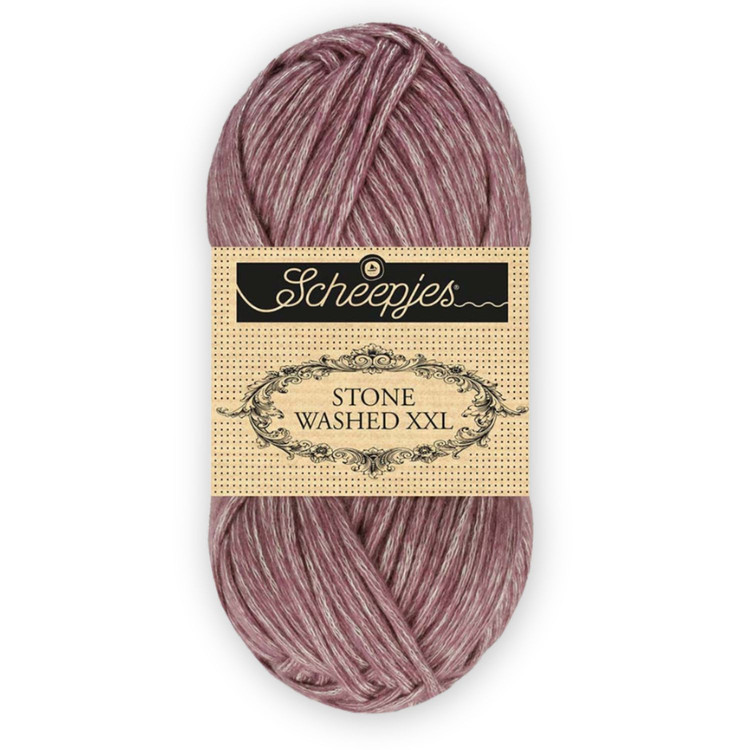 Scheepjes Stone Washed XXL 851 Deep Amethyst - lila fonal