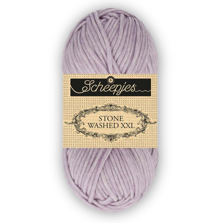 Scheepjes Stone Washed XXL 858 Lilac Quartz - lila fonal Scheepjes Stone Washed XXL 858 Lilac Quartz - lila fonal