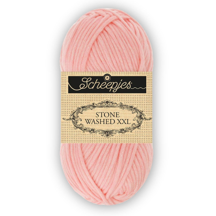 Scheepjes Stone Washed XXL 860 Rose Quartz - rózsaszín fonal