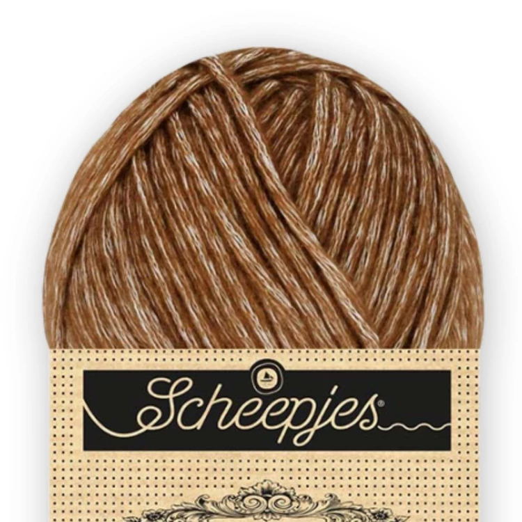 Scheepjes Stone Washed XXL 862 Brown Agate - barna vastag fonal