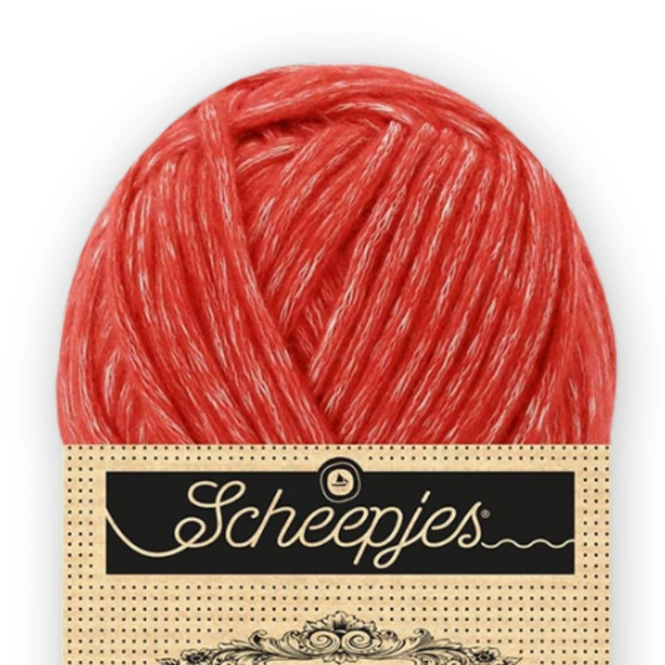 Scheepjes Stone Washed XXL 863 Carnelian - vörös vastag fonal
