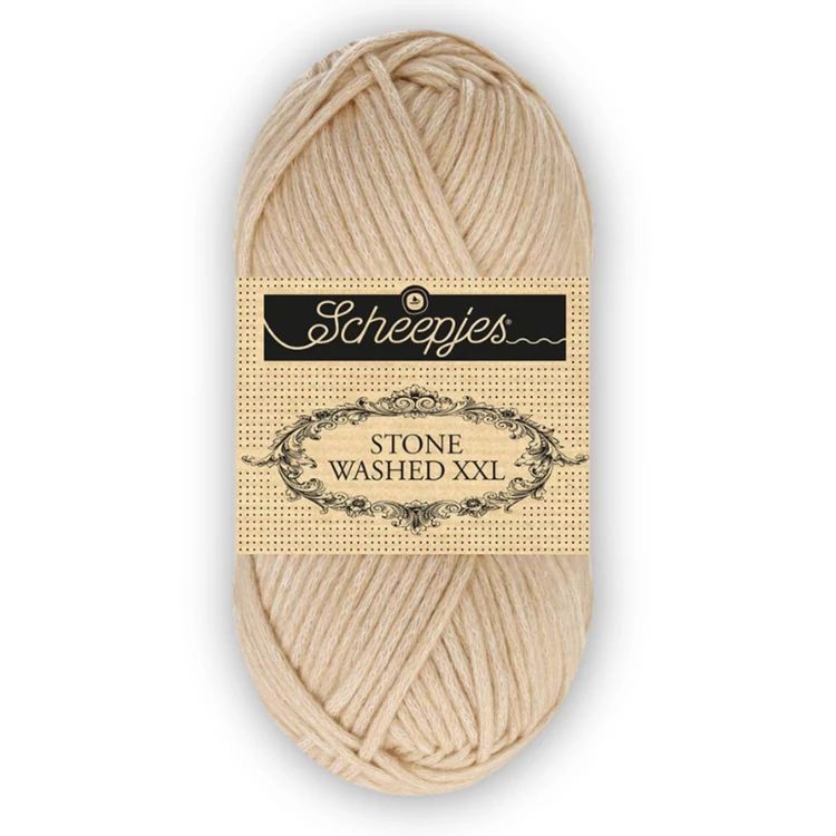 Scheepjes Stone Washed XXL 871 Axinite - drapp vastag fonal