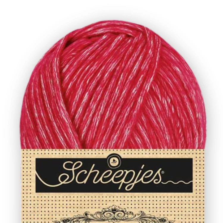 Scheepjes Stone Washed XXL 879 Eudialyte - élénk piros vastag fonal