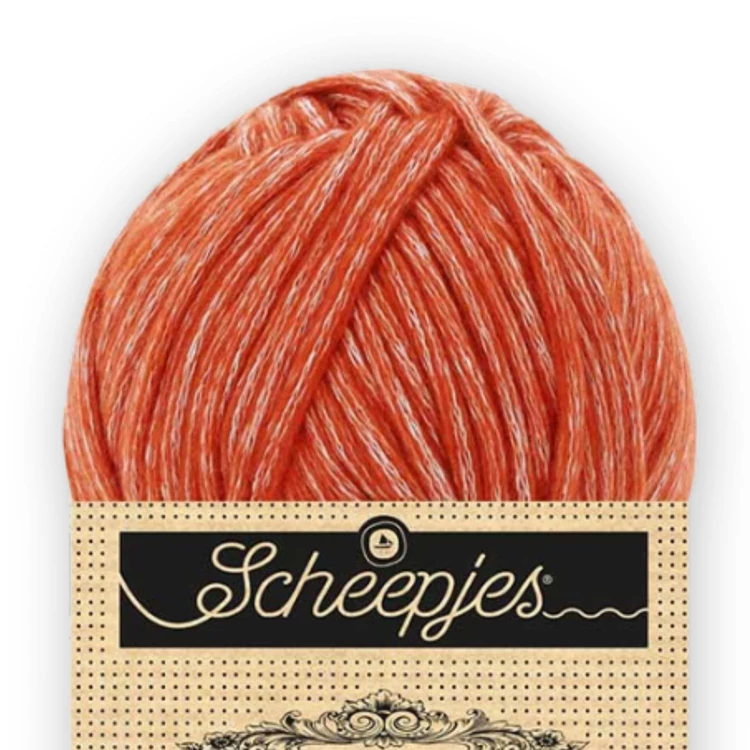 Scheepjes Stone Washed XXL 883 Realgar Red - rozsdavörös vastag fonal