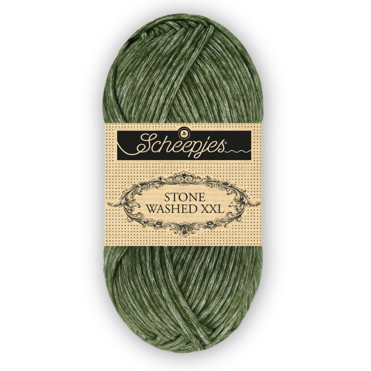 Scheepjes Stone Washed XXL 891 Chlorite Green - zöld fonal Scheepjes Stone Washed XXL 891 Chlorite Green - zöld fonal