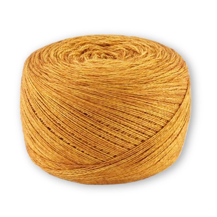 Symfonie Diva 6008 Deep Amber - gyapjú-selyem csipkefonal - mwrino-silk lace yarn