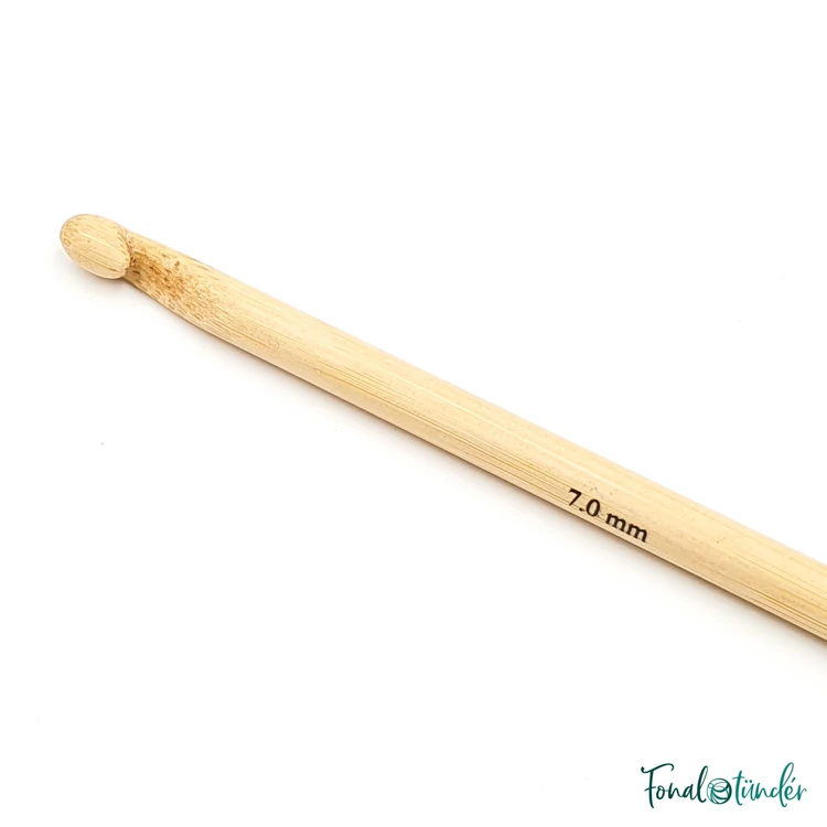knitpro bamboo - horgolótű - crochet hook - 7mm