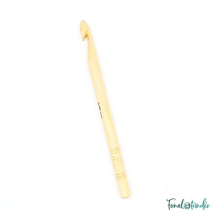 knitpro bamboo - horgolótű - crochet hook - 9mm