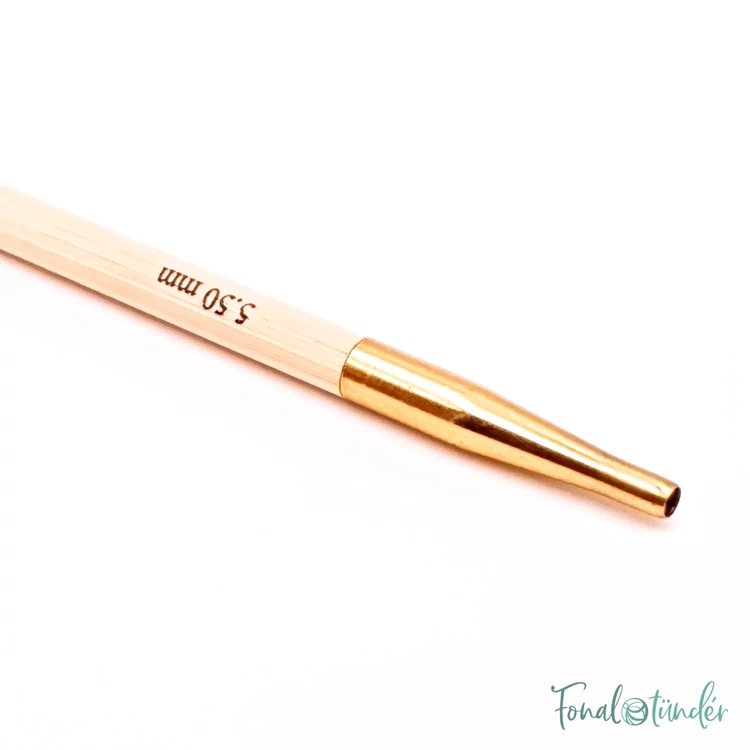 KnitPro Bamboo Tunisian - tuniszi horgolótű - crochet hook - 5.5mm - kep3