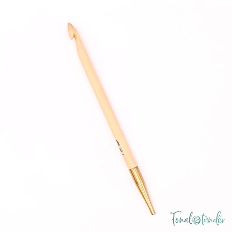 KnitPro Bamboo Tunisian - tuniszi horgolótű - crochet hook - 7mm