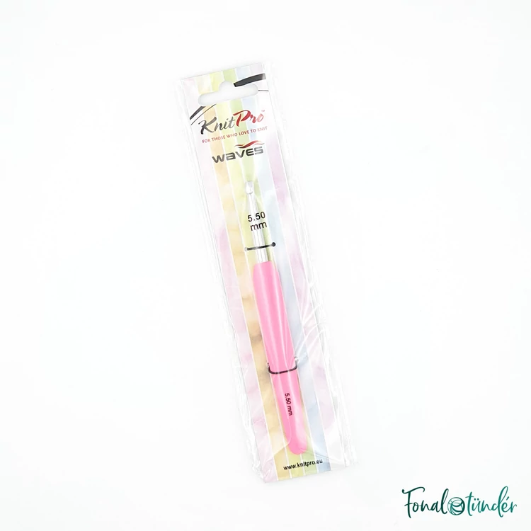 KnitPro Waves Primrose 5.5mm - crochet hook - horgolótű