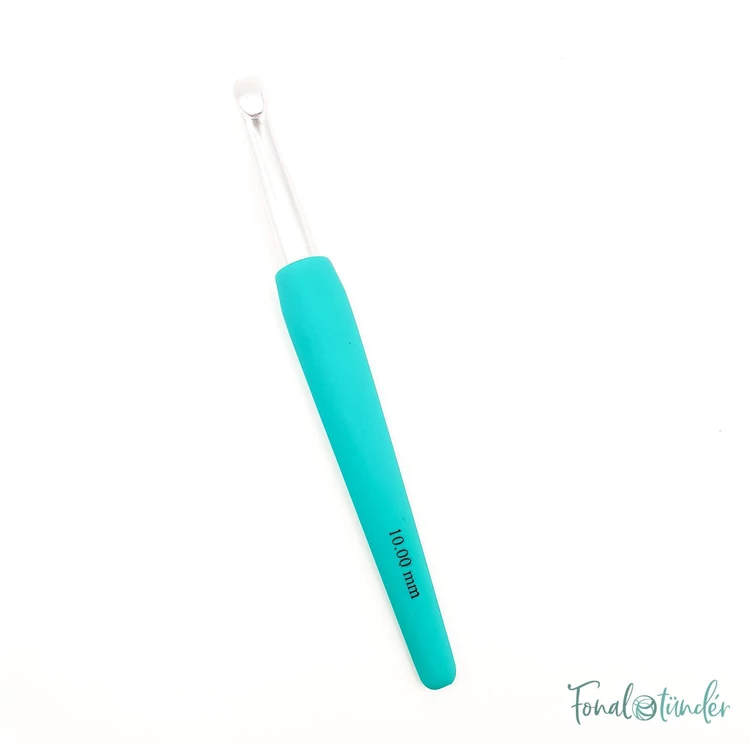 KnitPro Waves Jade 10mm  - crochet hook - horgolótű