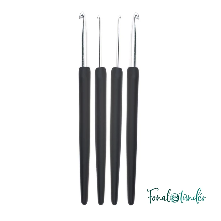 KnitPro Steel - crochet hook - horgolótű - KnitPro Steel - crochet hook - horgolótű - 0.5 mm mm - 02