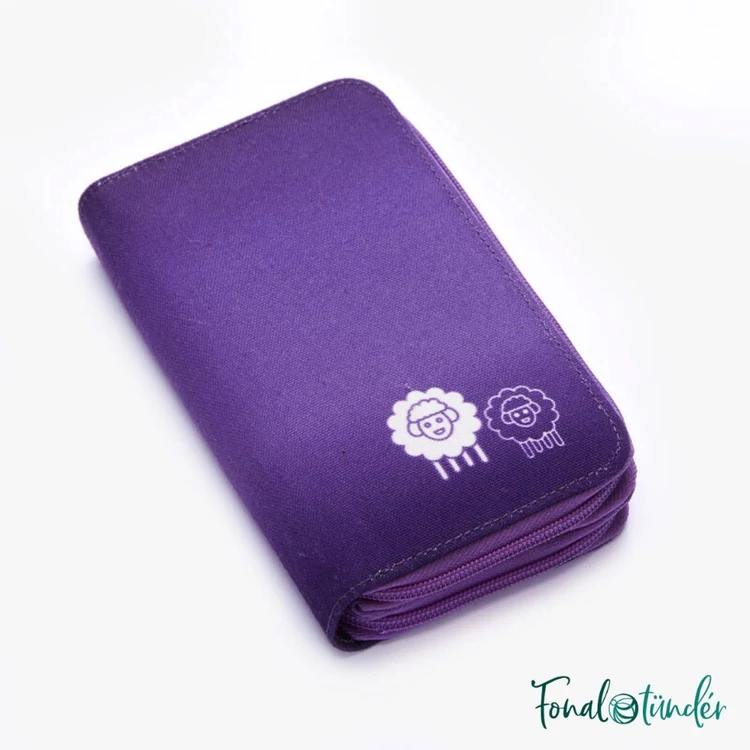 KnitPro Symfonie Tunisian Crochet Hook Set - tuniszi fa horgolótű készlet - 03