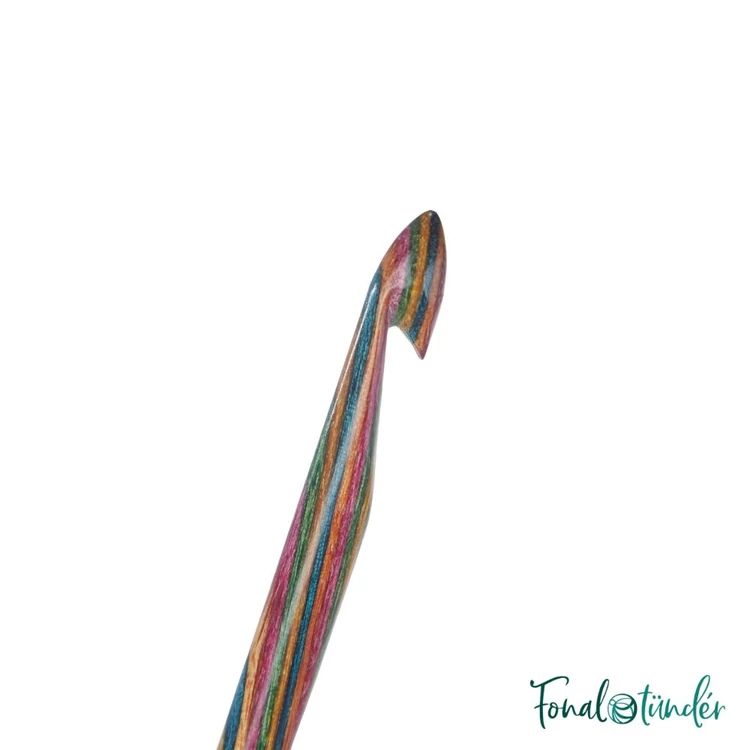 KnitPro Symfonie Crochet Hook Set - fa horgolótű készlet - 3.5-8mm - 03