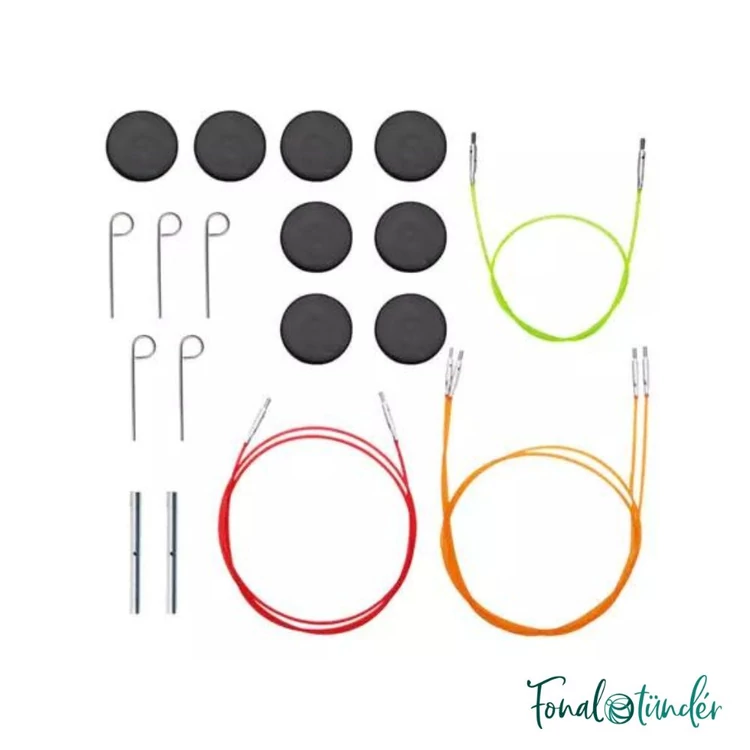 KnitPro Symfonie Tunisian Crochet Hook Set - tuniszi fa horgolótű készlet - 06