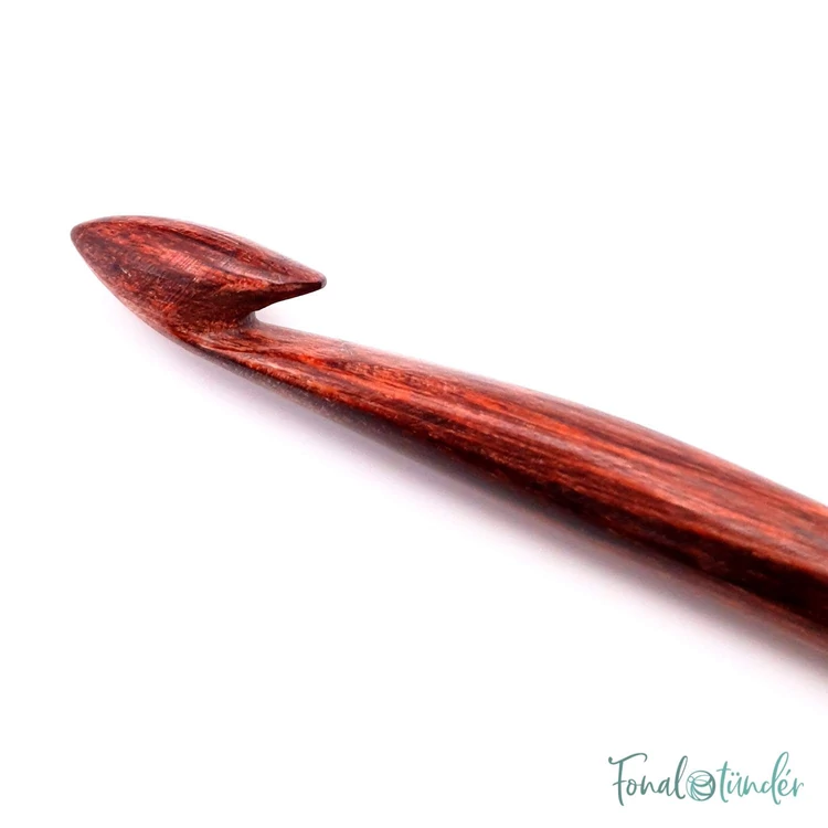 KnitPro Symfonie Rose Wood Crochet Hook Set - rózsafa horgolótű készlet - 3.5-8mm - kep3