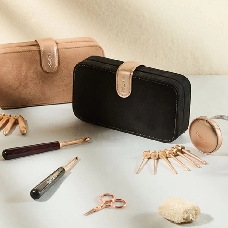 KnitPro Oasis - cserélhető végű horgolótű készlet 2-5mm - interchangeable crochet hook set 