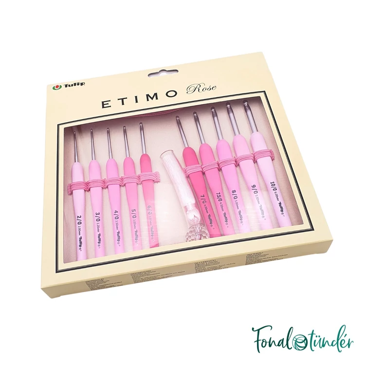 Tulip Etimo Rose - horgolótű készlet - 2-6mm - crochet hook set
