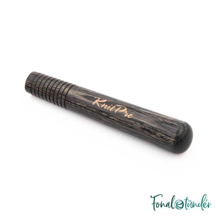 KnitPro Oasis - cserélhető végű horgolótű nyél - interchangeable crochet hook handle - Gray