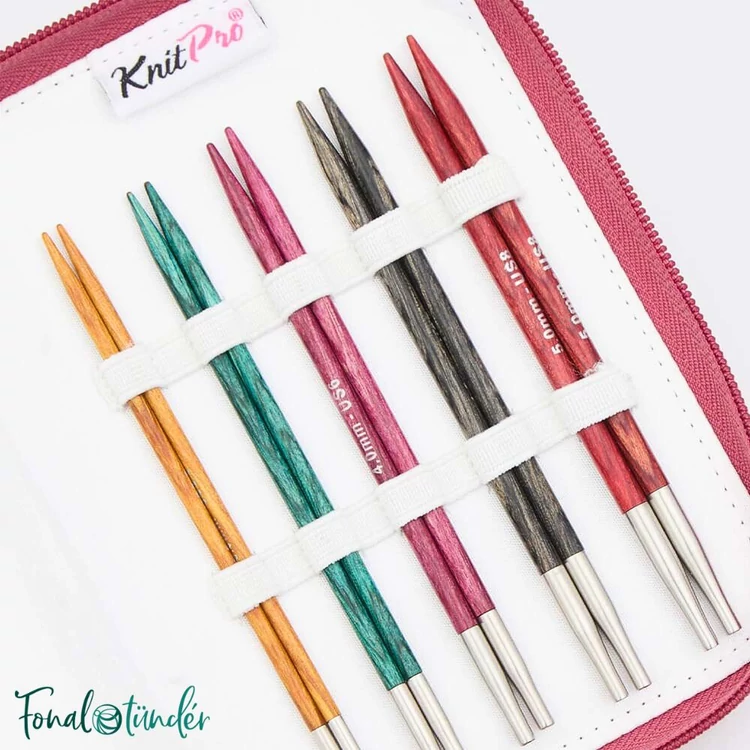 KnitPro Dreamz - interchangeable needle set - Starter - variálható körkötőtű készlet - 3-8mm