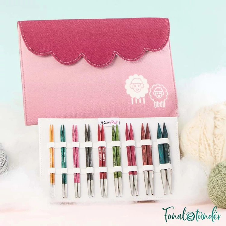 KnitPro Dreamz - interchangeable needle set - Delux - variálható körkötőtű készlet - 3-8mm