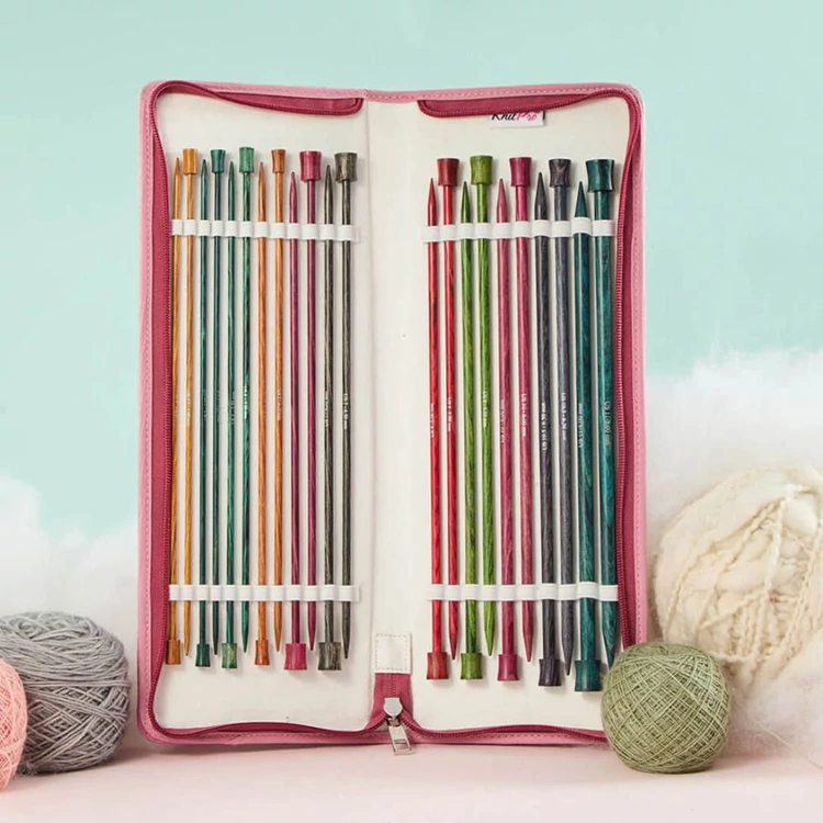 KnitPro Dreamz knitting needle set Delux - kötőtű készlet - 3.5-8mm - 30cm