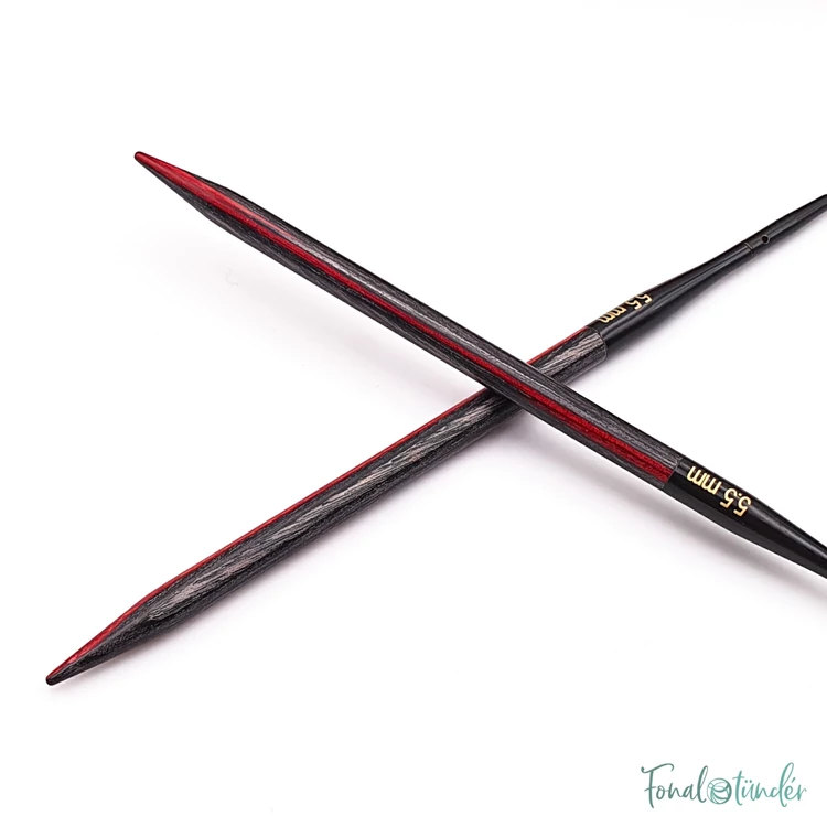 KnitPro Knit and Purr - cserélehető végű körkötőtű szett- knitting needle set - 3-8mm