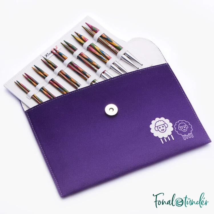 KnitPro Symfonie Delux - körkötőtű szett - knitting needle set - 3.5-8mm - 02