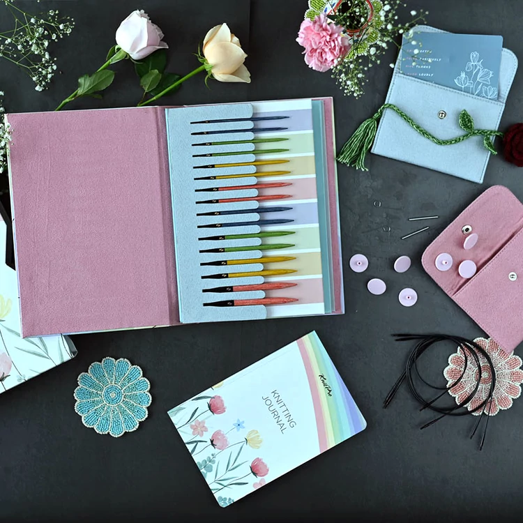 KnitPro Self Love - cserélehető végű körkötőtű szett- knitting needle set - 3.5-8mm - kep2